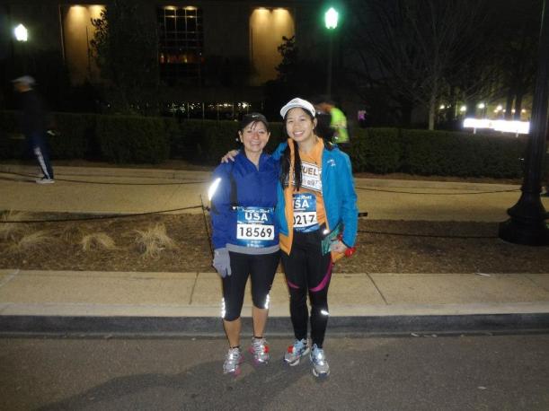 Me and Michele at the Rock n Roll DC Marathon